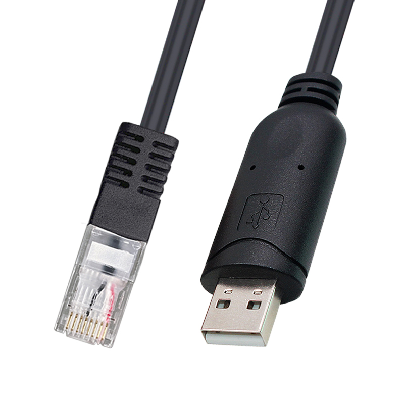 FT232 Chipsets RS485 USB to RJ45 Cable BMS Lithium ion Batteries Communication Cable for Battery Management System