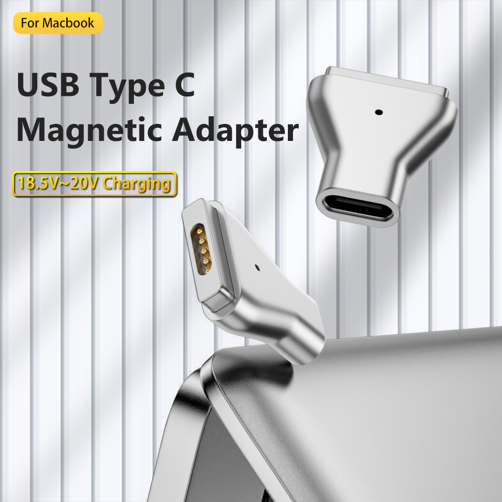 Type C Magnetic USB PD Adapter for Apple Magsafe 1 Magsafe 2