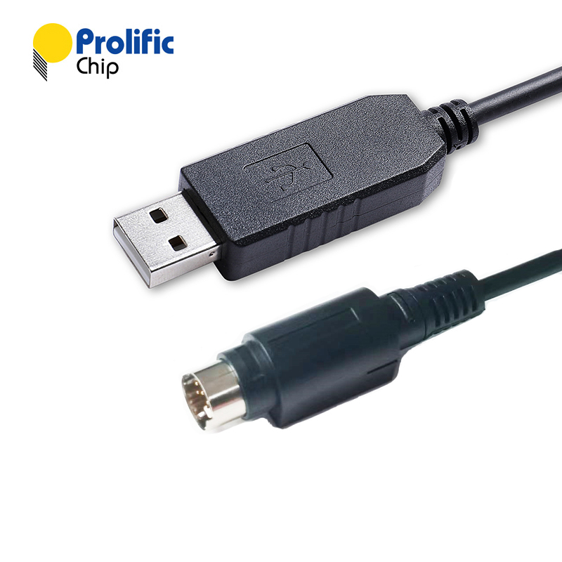 Yaesu Interface SCU-20 PC Connection Cable PL2303GT USB to Mini Din 10 Pin for Yaesu FTM-100D/DE/DR FTM-400D/DE/DR