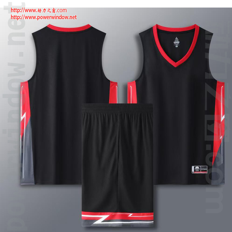 动力之窗速干透气球衣男子篮球运动套装比赛服定制篮球服队服团体服印字印号企业LOGO