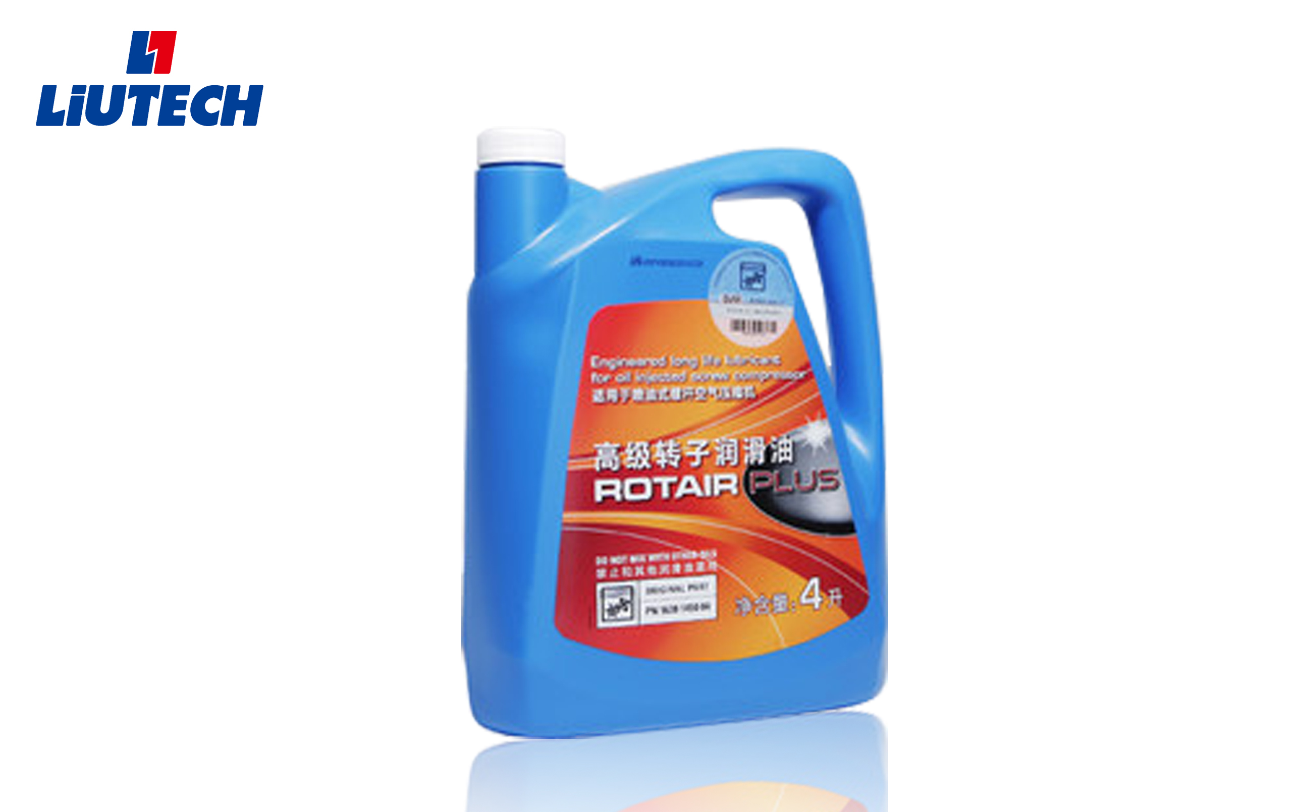 1630145018富达螺杆转子润滑油4L装