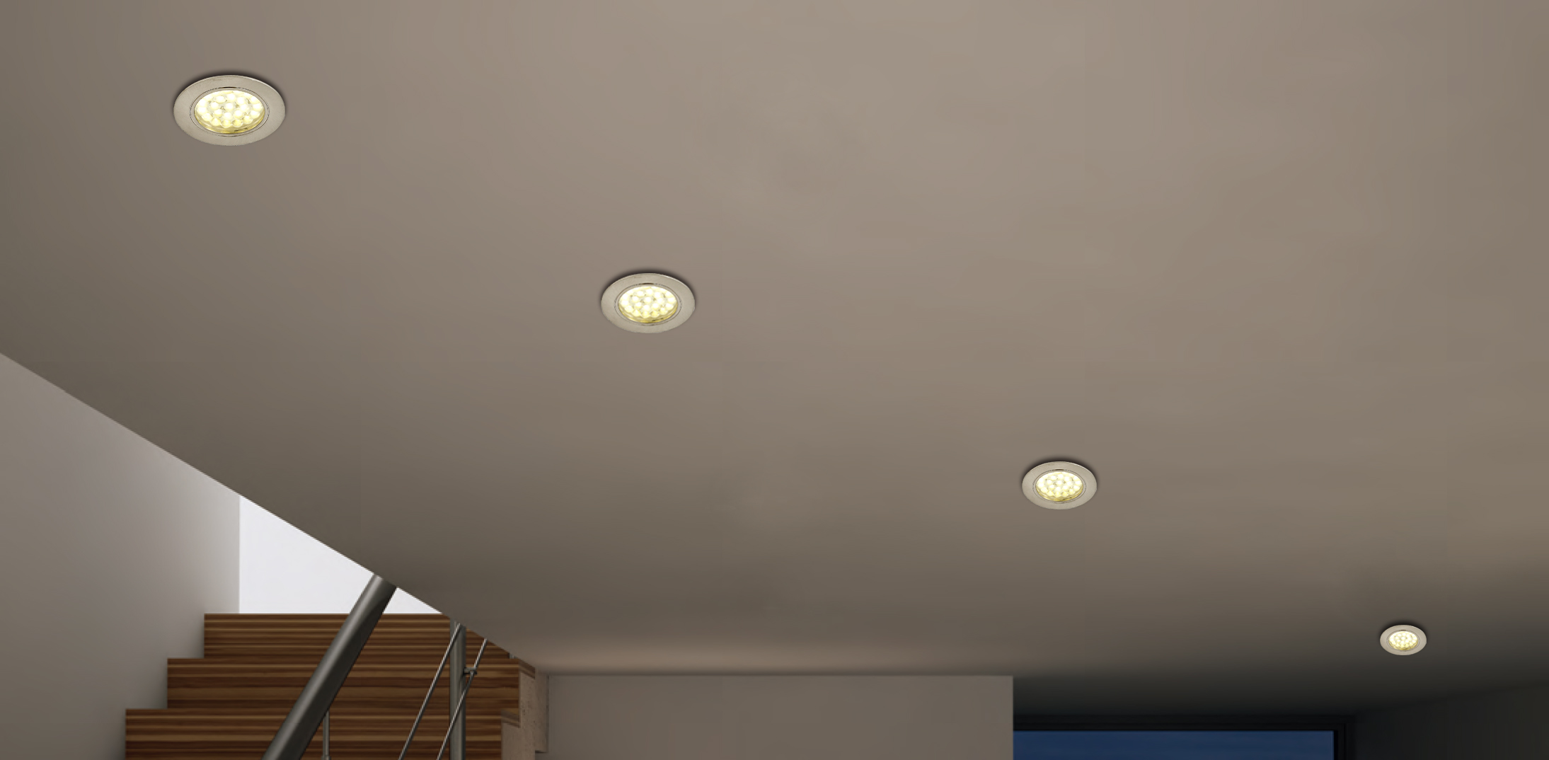 SMD3528 12V 1.5W LED Under Cabinet Light 2131