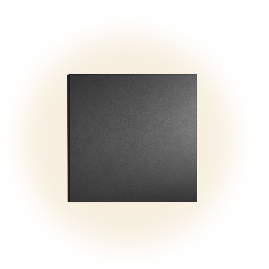 Hot Sell Aluminium Square-shaped Backlit Wall Sconce 2163