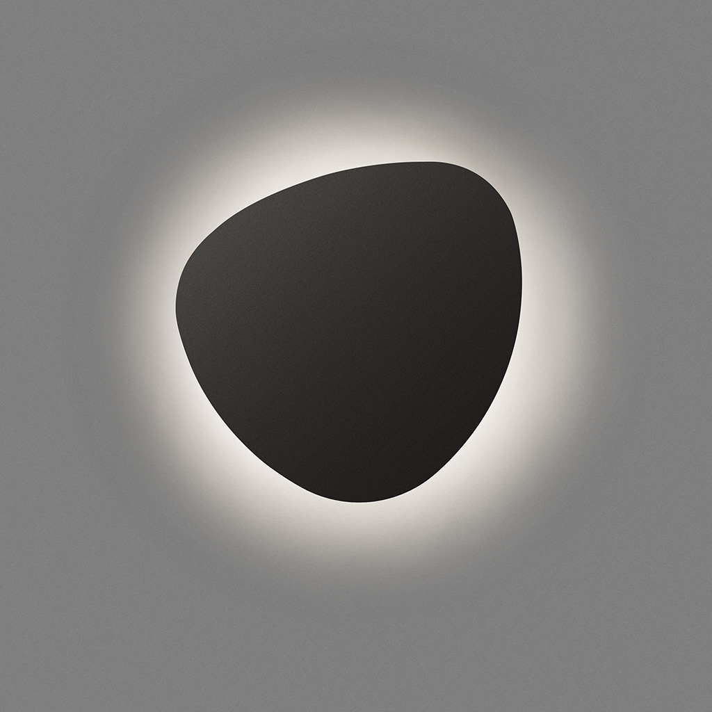 Hot Sell Aluminium Waterdrop-shaped Backlit Wall Sconce 2173