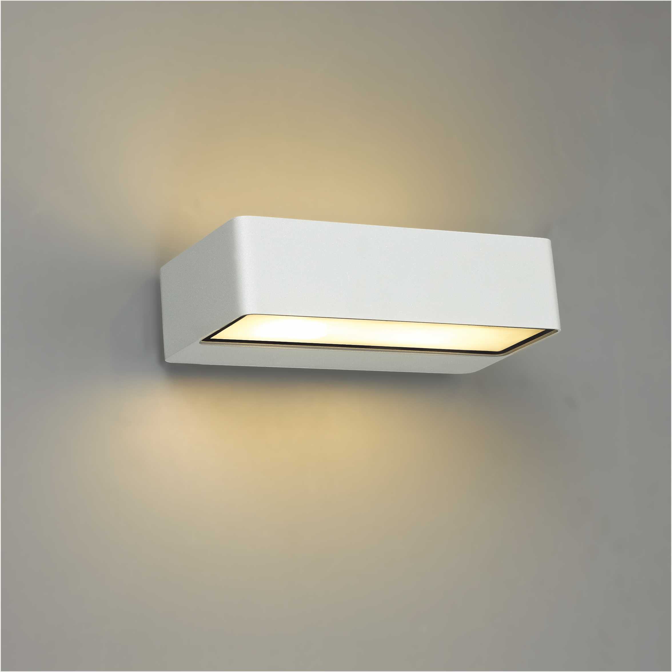Rectangular Aluminum Indoor LED Wall Light 2367