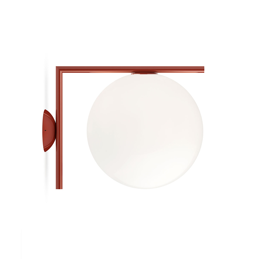 Matt Black Copper Gold Aluminum Base Globe LED Wall Lamp 2392