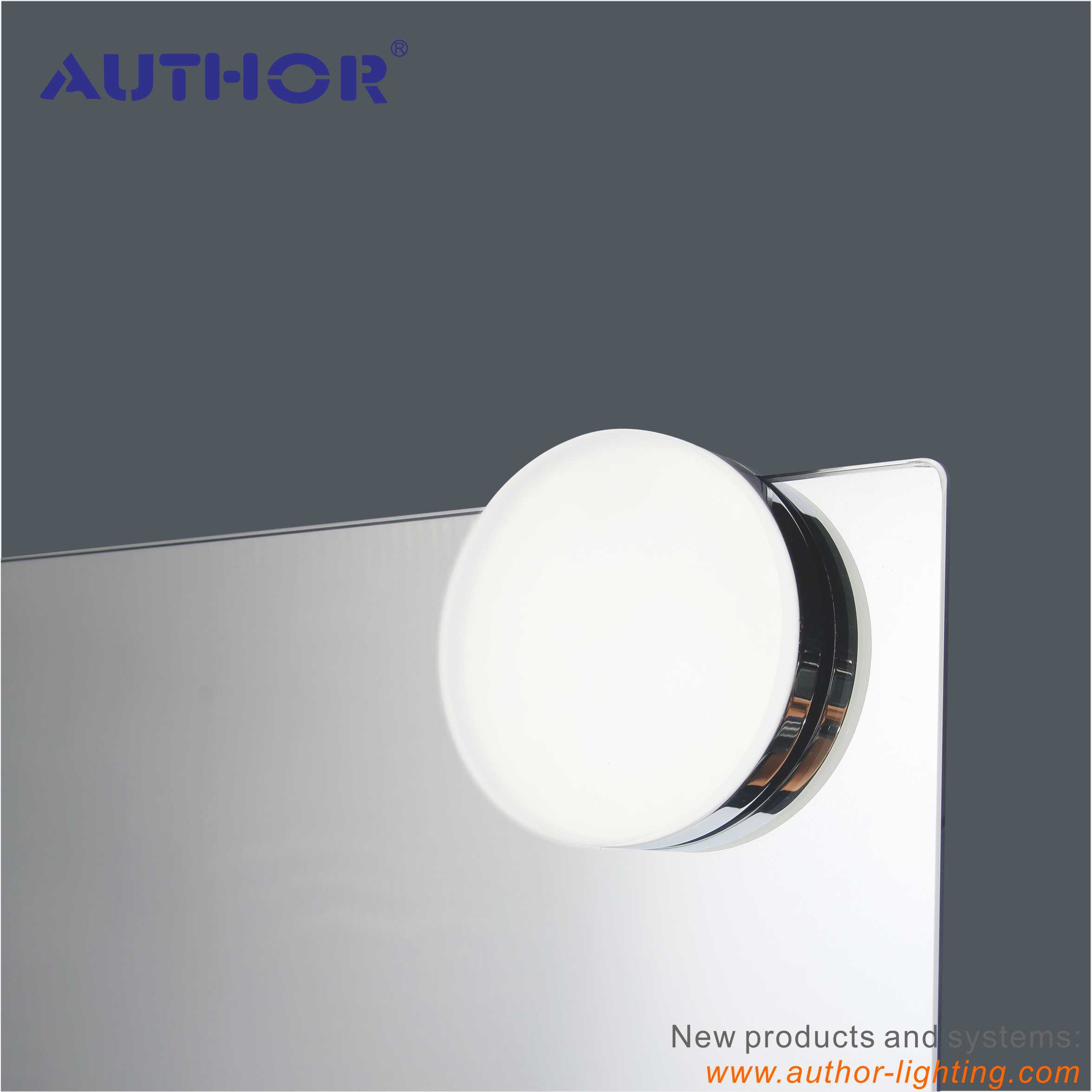 IP44 Waterproof Round LED Bathroom Mirror Front Light 2556