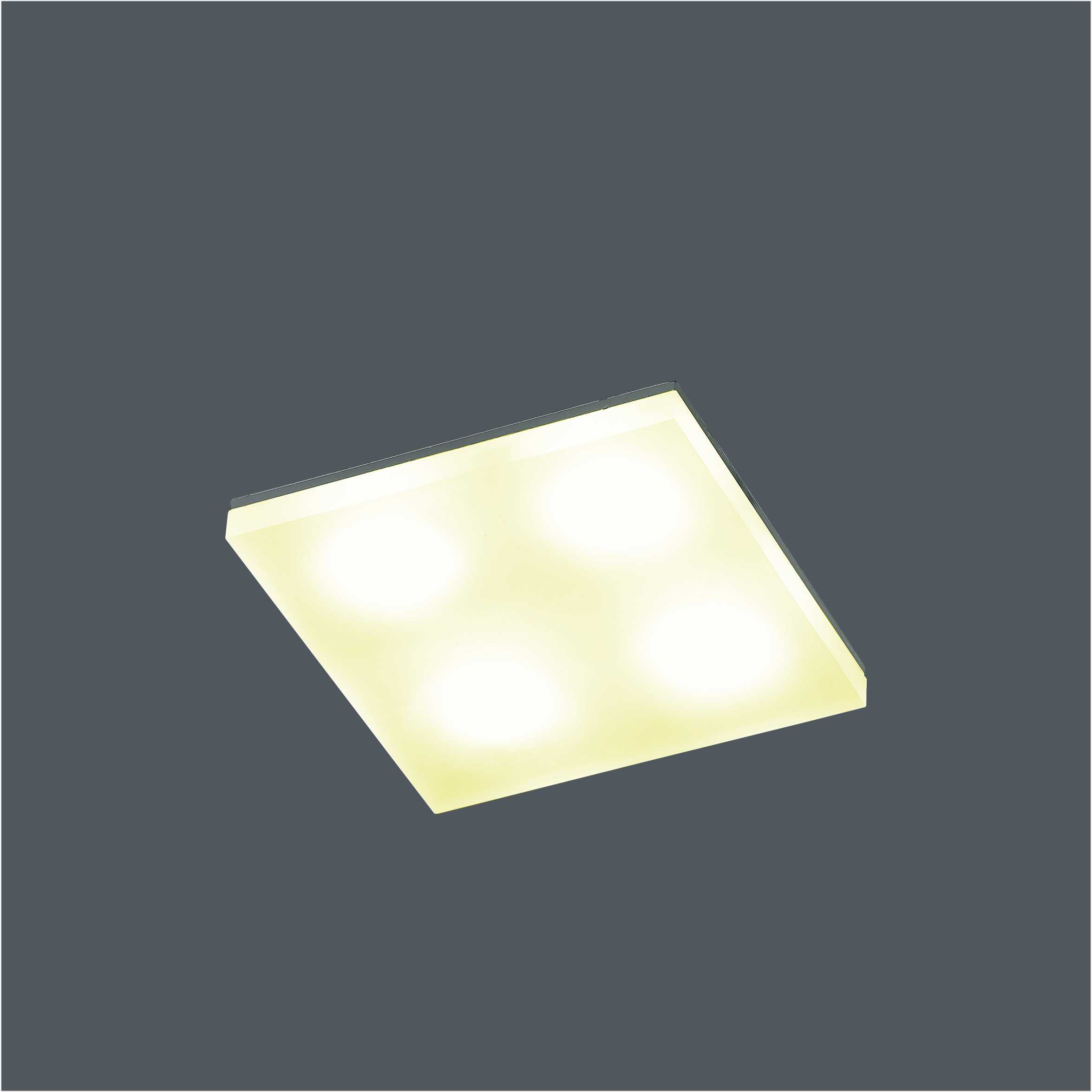 Delicate Square Shape Recessed LED Kitchen Cabinet Light 2586