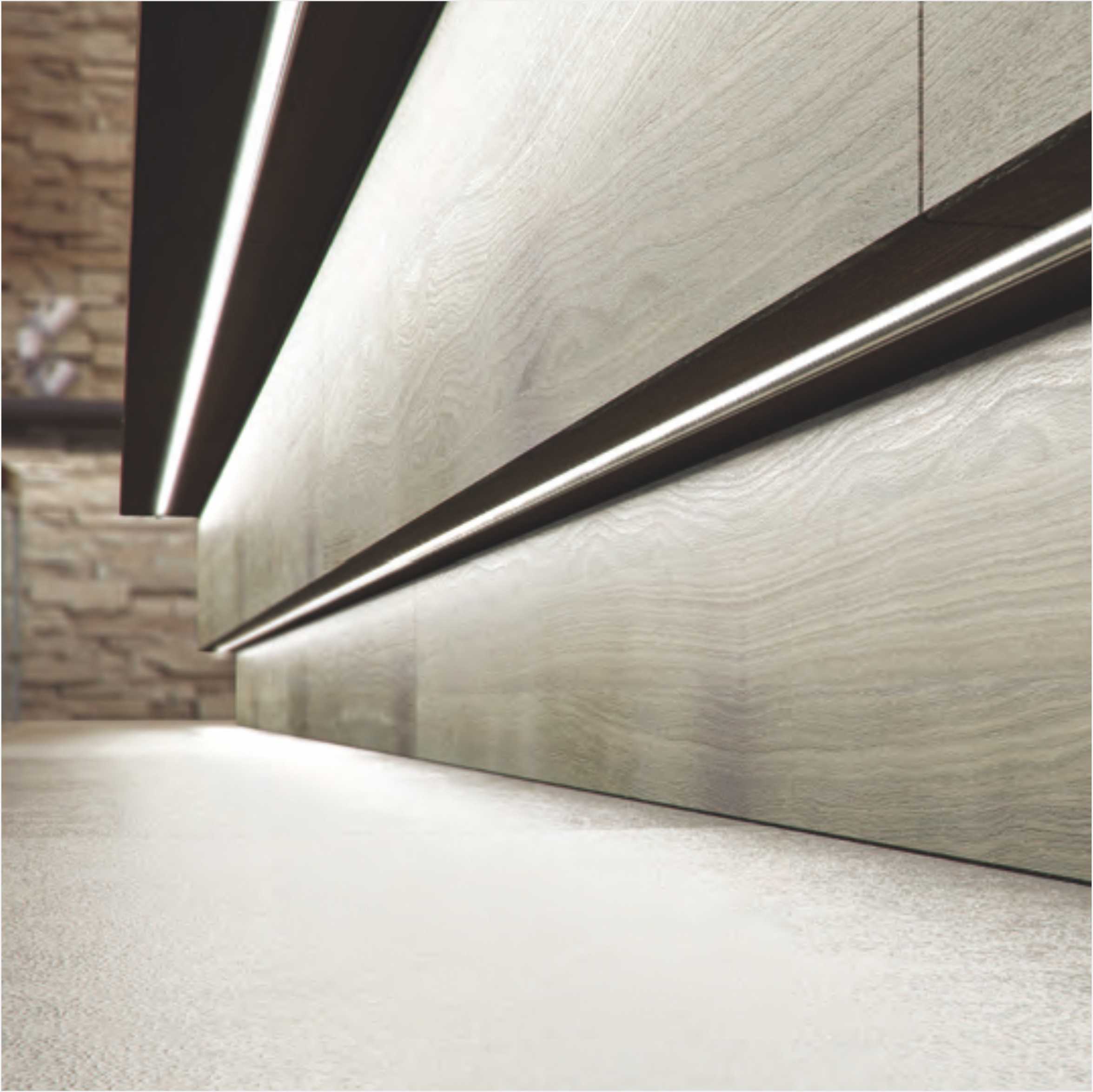 Fashion Acrylic Shade 12V Kitchen LED Cabinet Light 2731