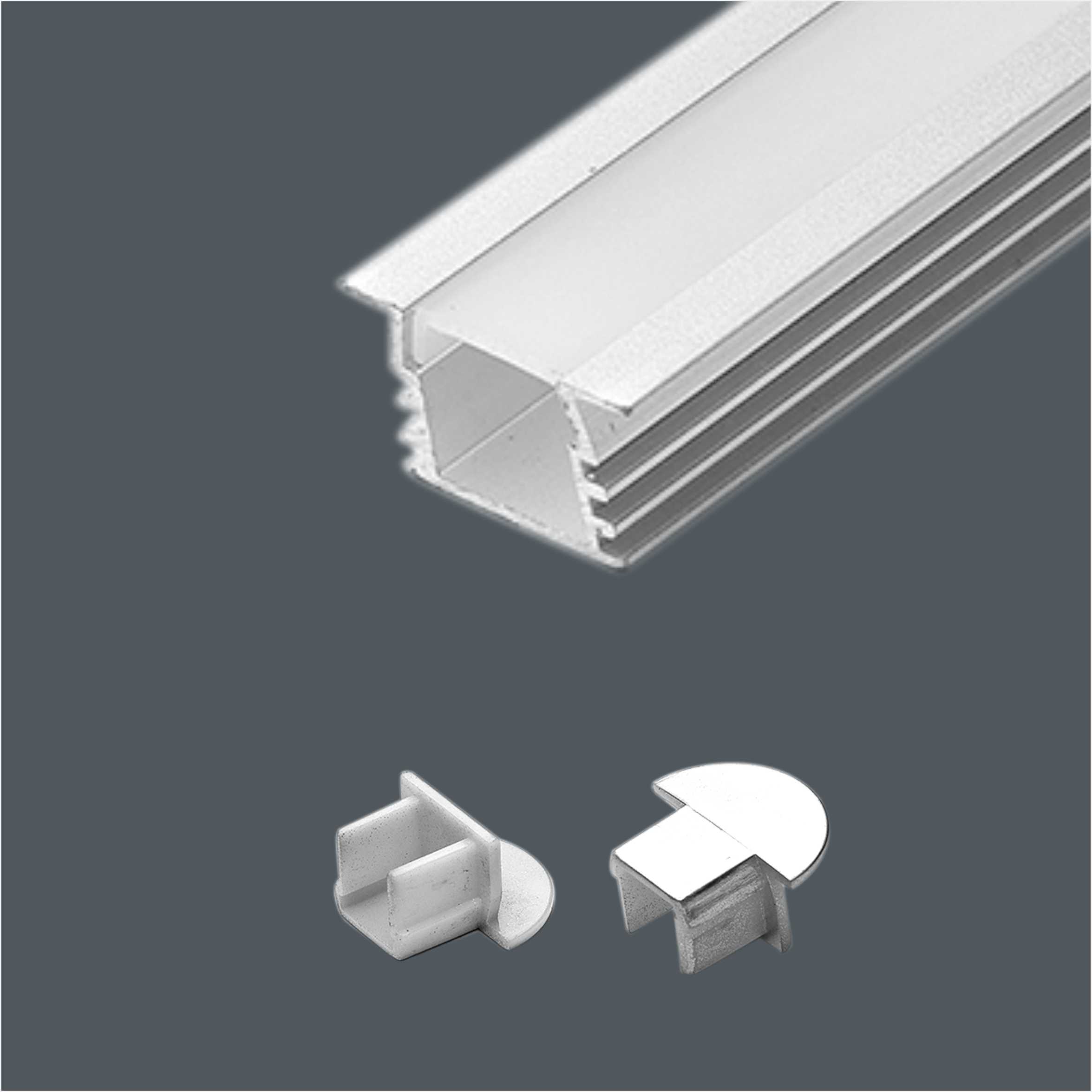 Recess Mounting LED Aluminum Profile With Flexible Strip Light 2757