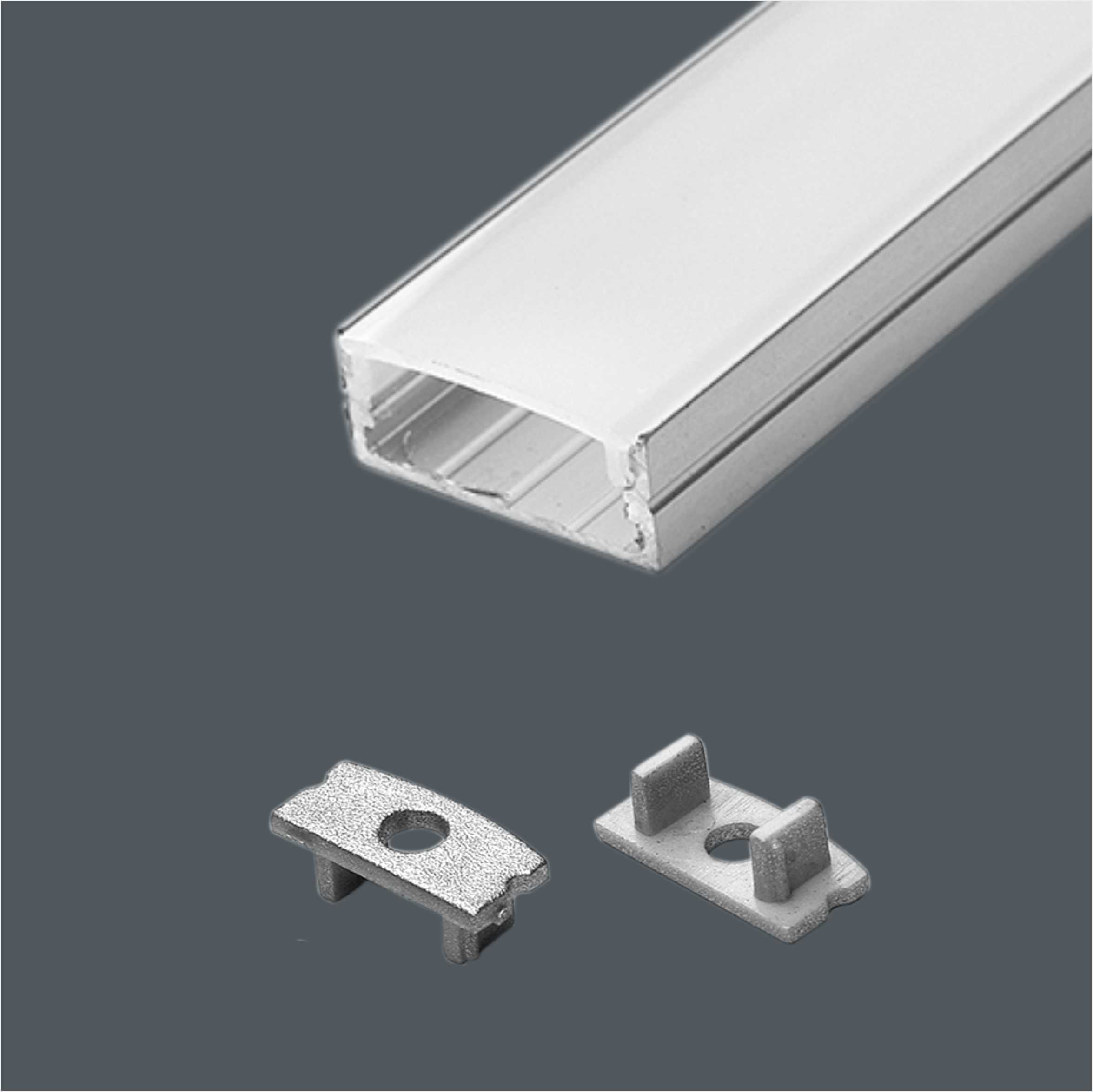 Surface Mounting Aluminum Profile For LED Flexible Strip Light 2760