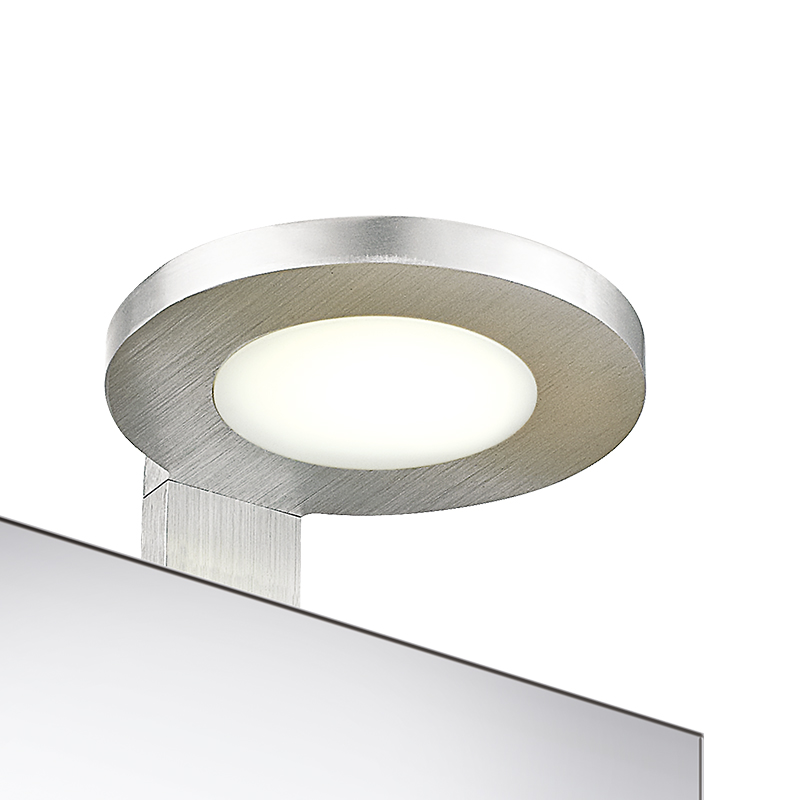 IP44 3W Chrome Plated COB LED Bathroom Mirror Lighting Fixture 2911