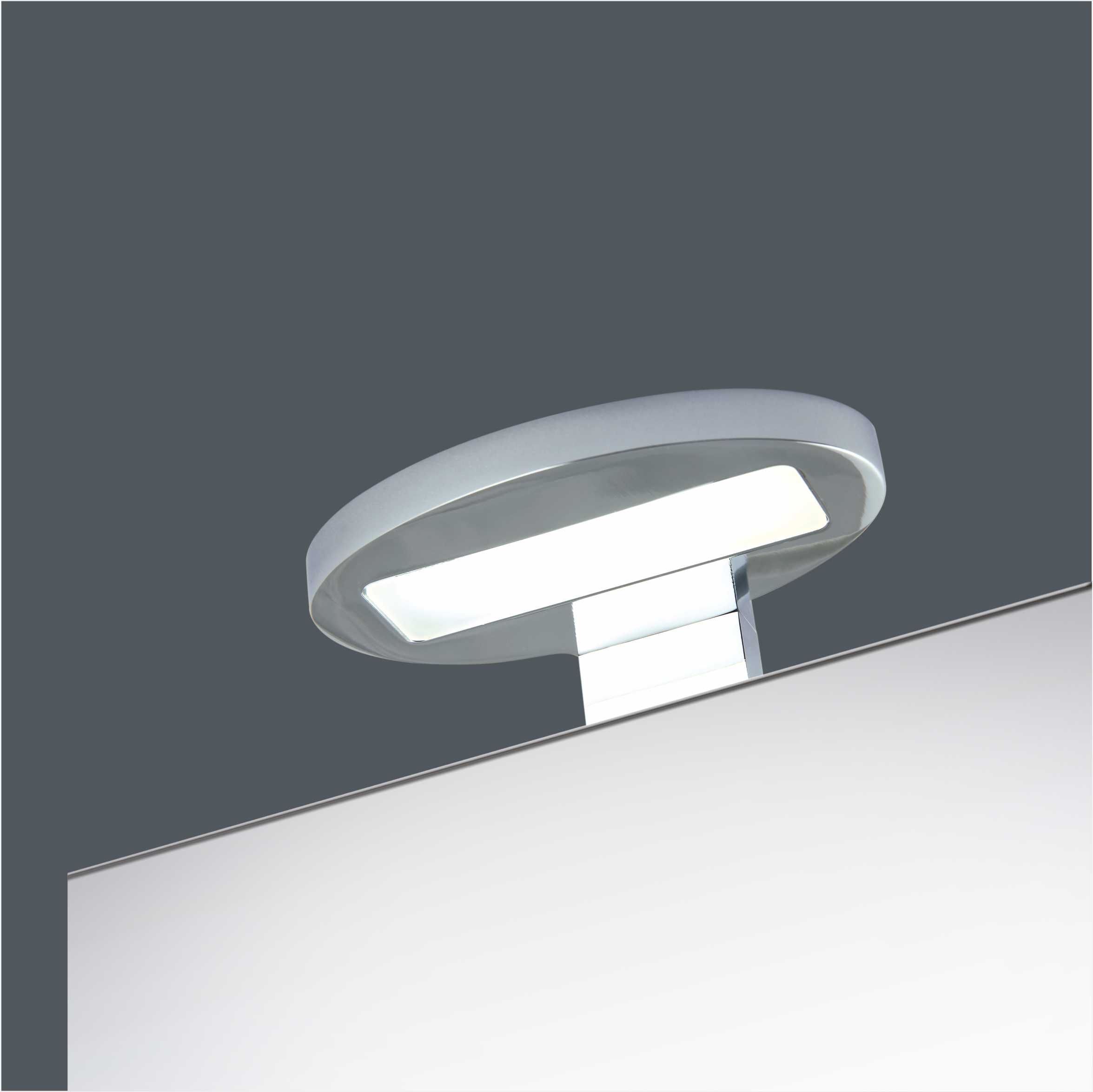 Modern Design Oval Shape IP44 COB 3W LED Bathroom Mirror Light 2912