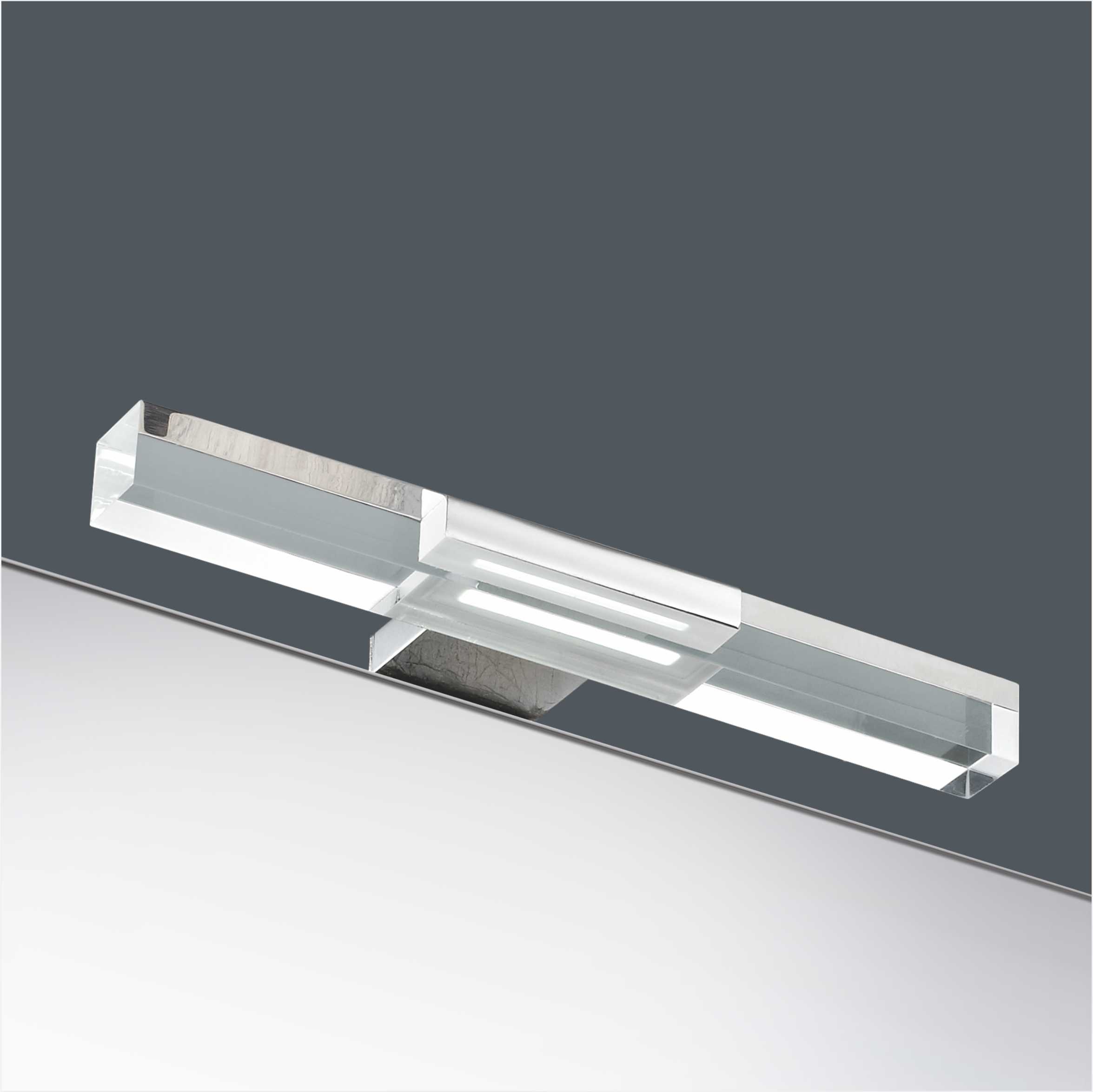 Modern Transparent Acrylic Lampshade 3W COB LED Bathroom Mirror Light 2930