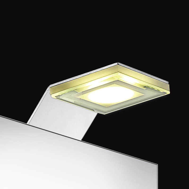 Aluminum Body Material IP44 3W COB LED Bathroom Mirror Light 2933