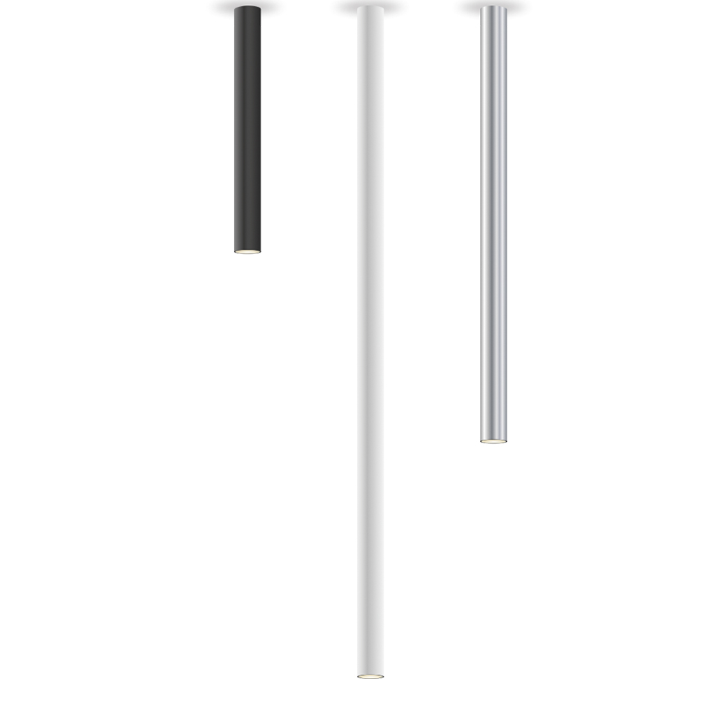 IP44 Cylinder Slim Long Tube Ceiling Lamp For Interior Decoration 3330