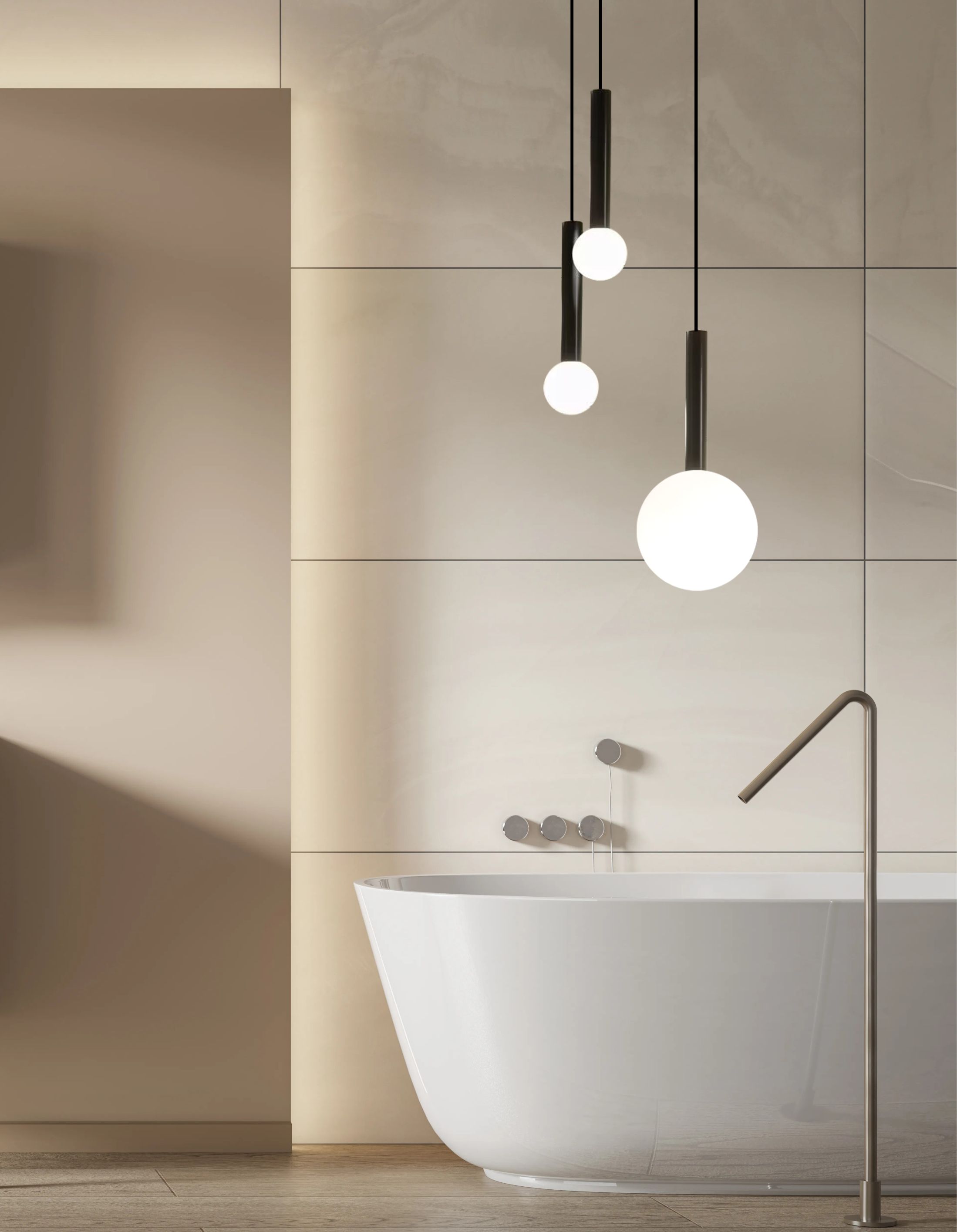 Hot Sell Delicate White Glass Ball Pendant Light 3388