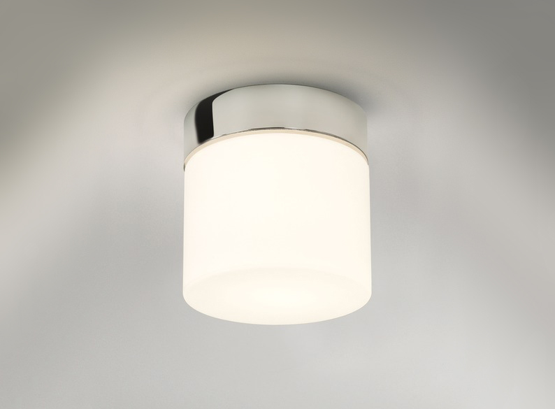 Vigor White  E27 LED Bright Bathroom Ceiling Light IP44