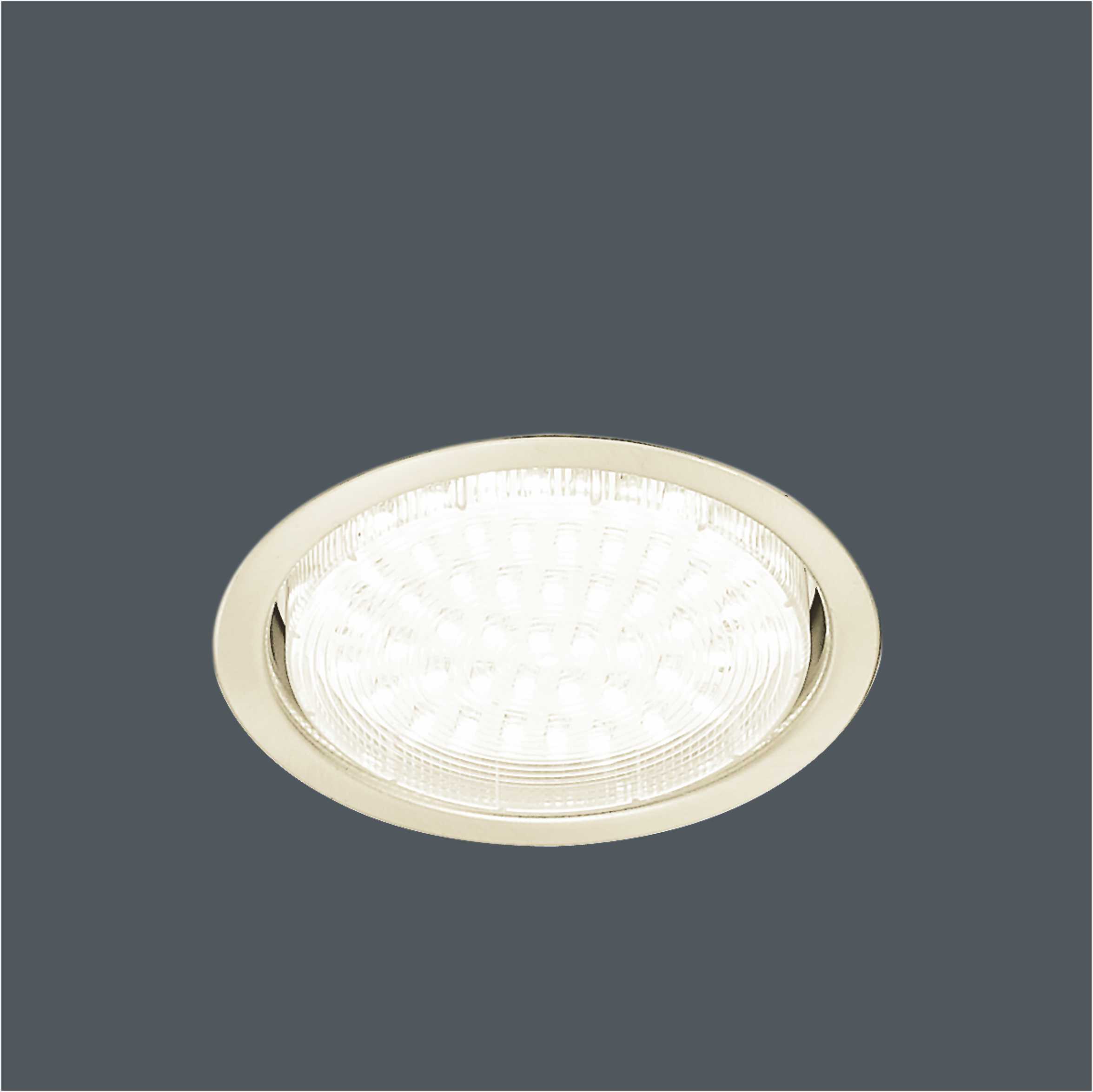Recess Mounted GX53 Energy Saving Round Cabinet Down Light 6606