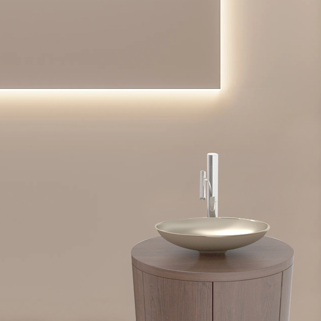 IP44 Square Altra-thin Mirror With Back Side Emitting 6668