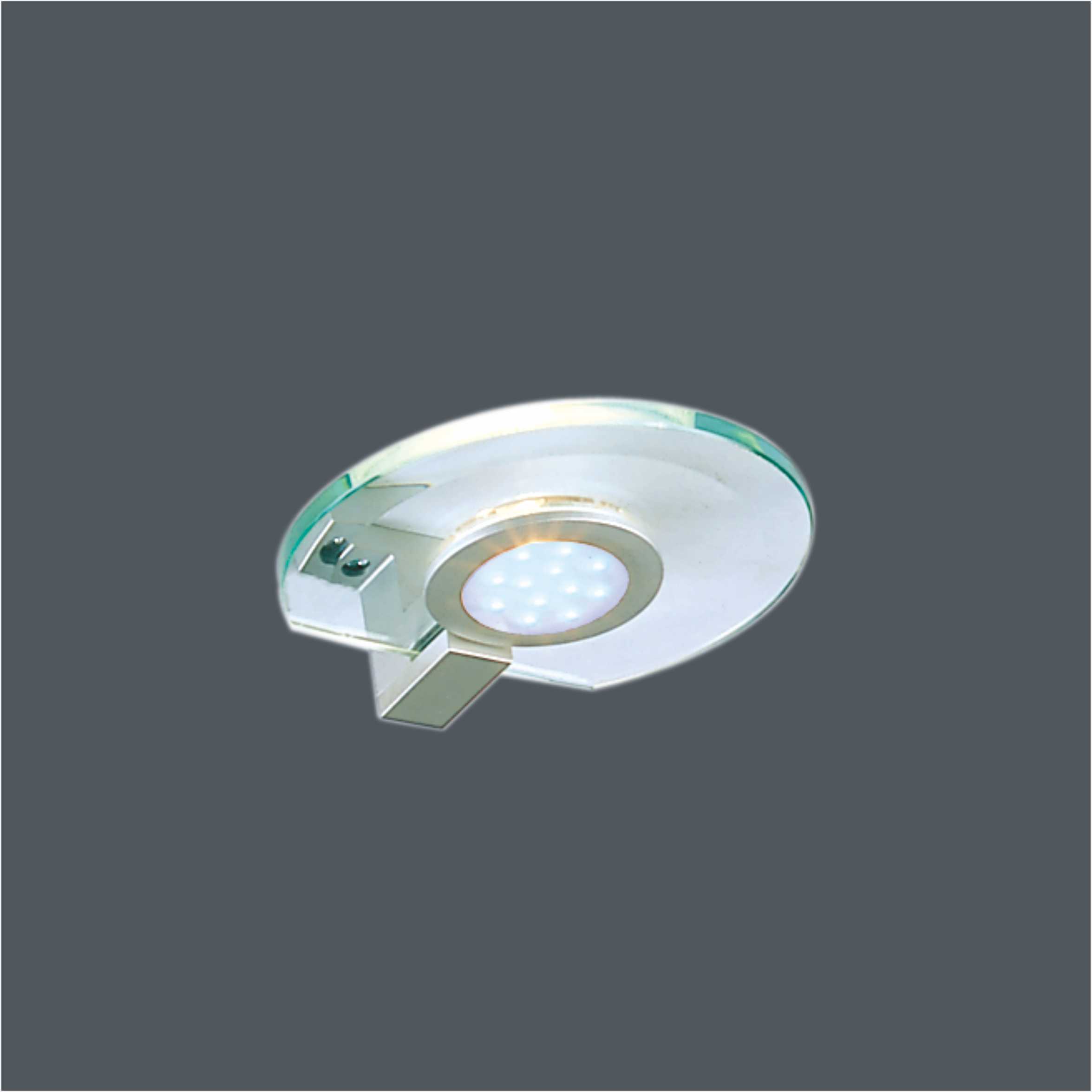 Sector Clear Glass Kitchen LED Under Cabinet Light 6716