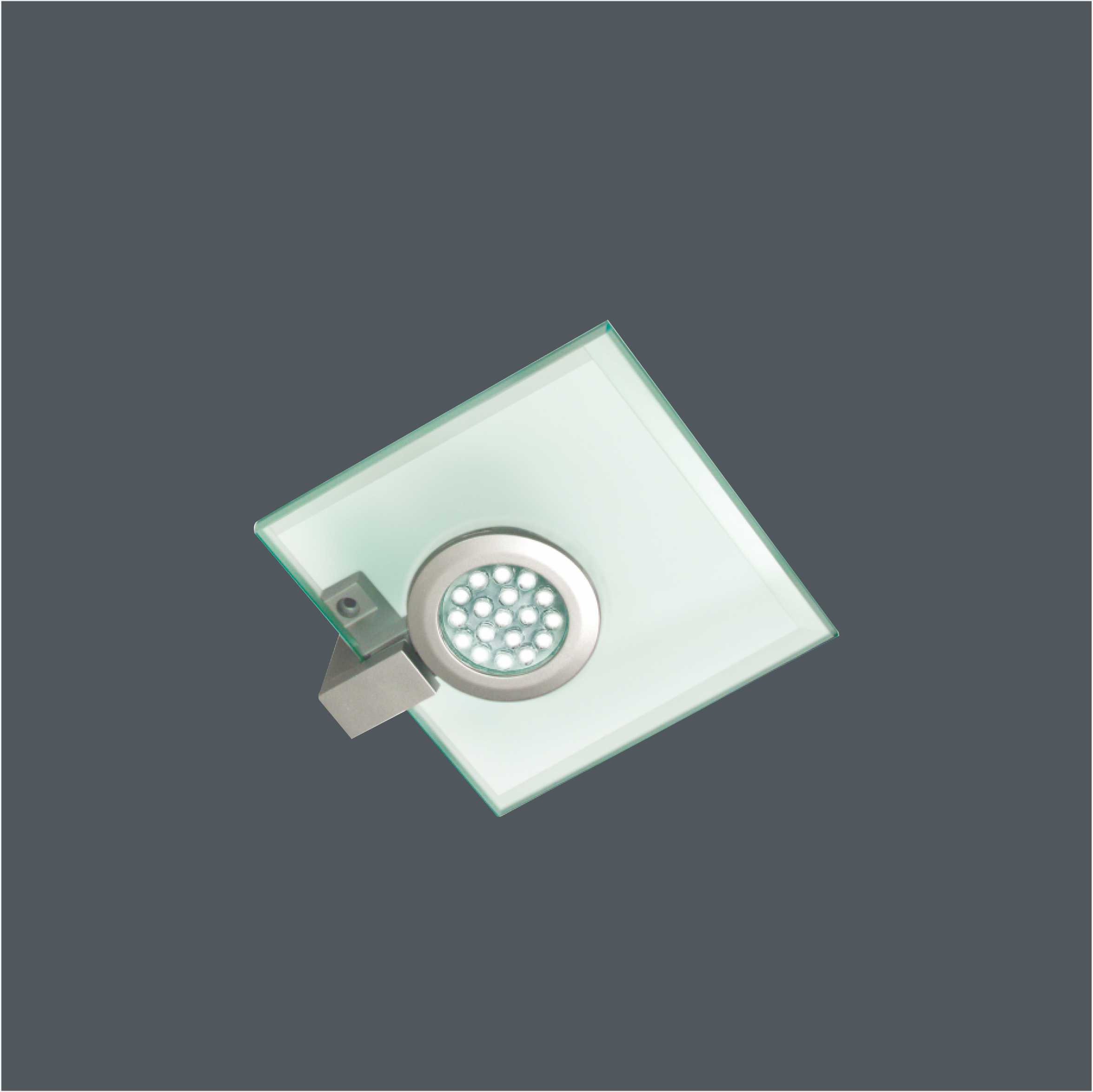 Rectangular LED Glass Kitchen Under Cabinet Light 6717