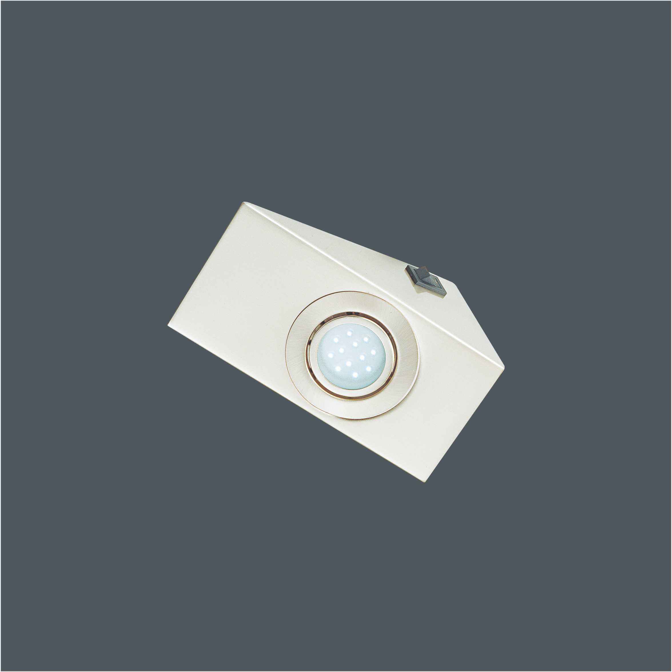 Stainless Steel Triangular Wedge LED Under Kitchen Cabinet Light 6761