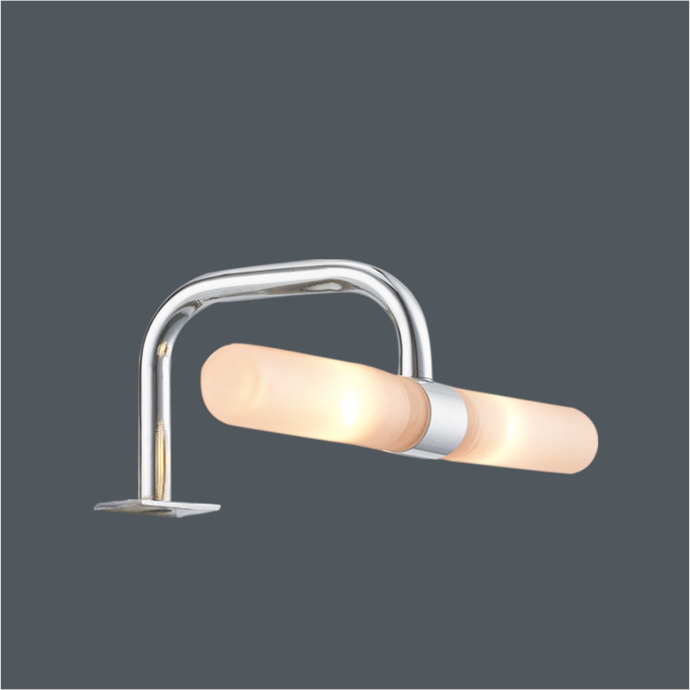 Chrome Plated IP44 Double Heads G9 LED Bathroom Mirror Light 6802