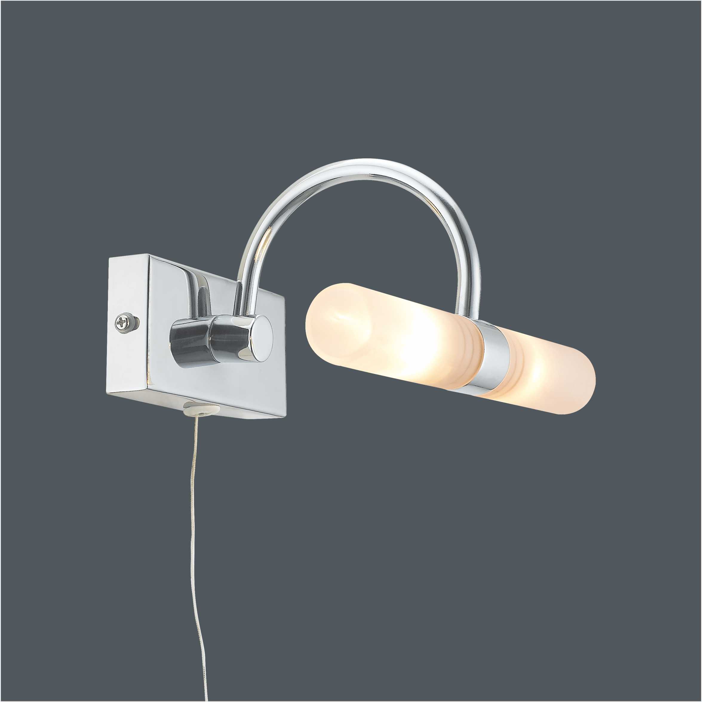 IP44 G9 LED Bathroom Wall Light With Pull Cord Switch 6888