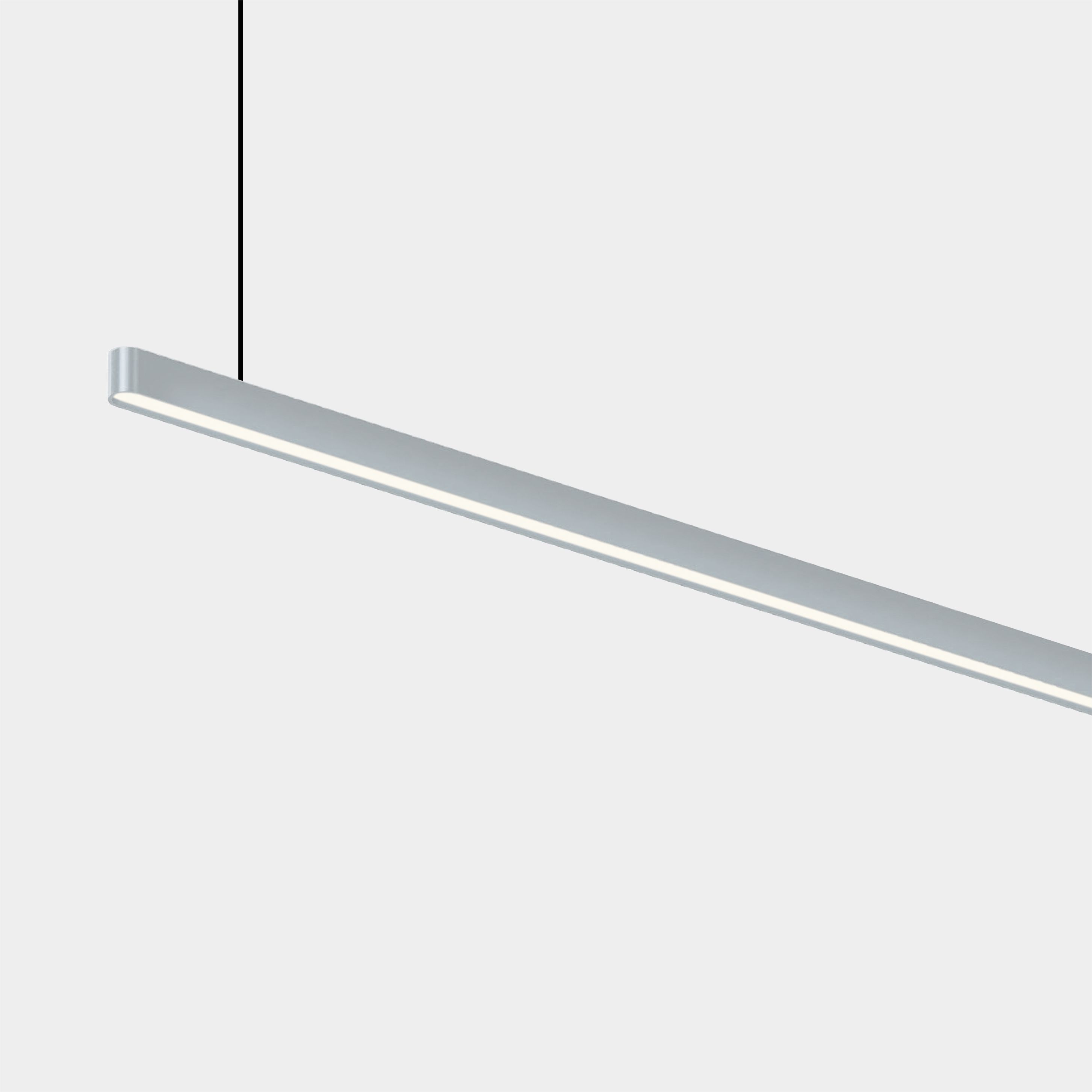 Sleek Linear Aluminum Powerful Illumination For Indoor Pendant Lighting Fixture 6984