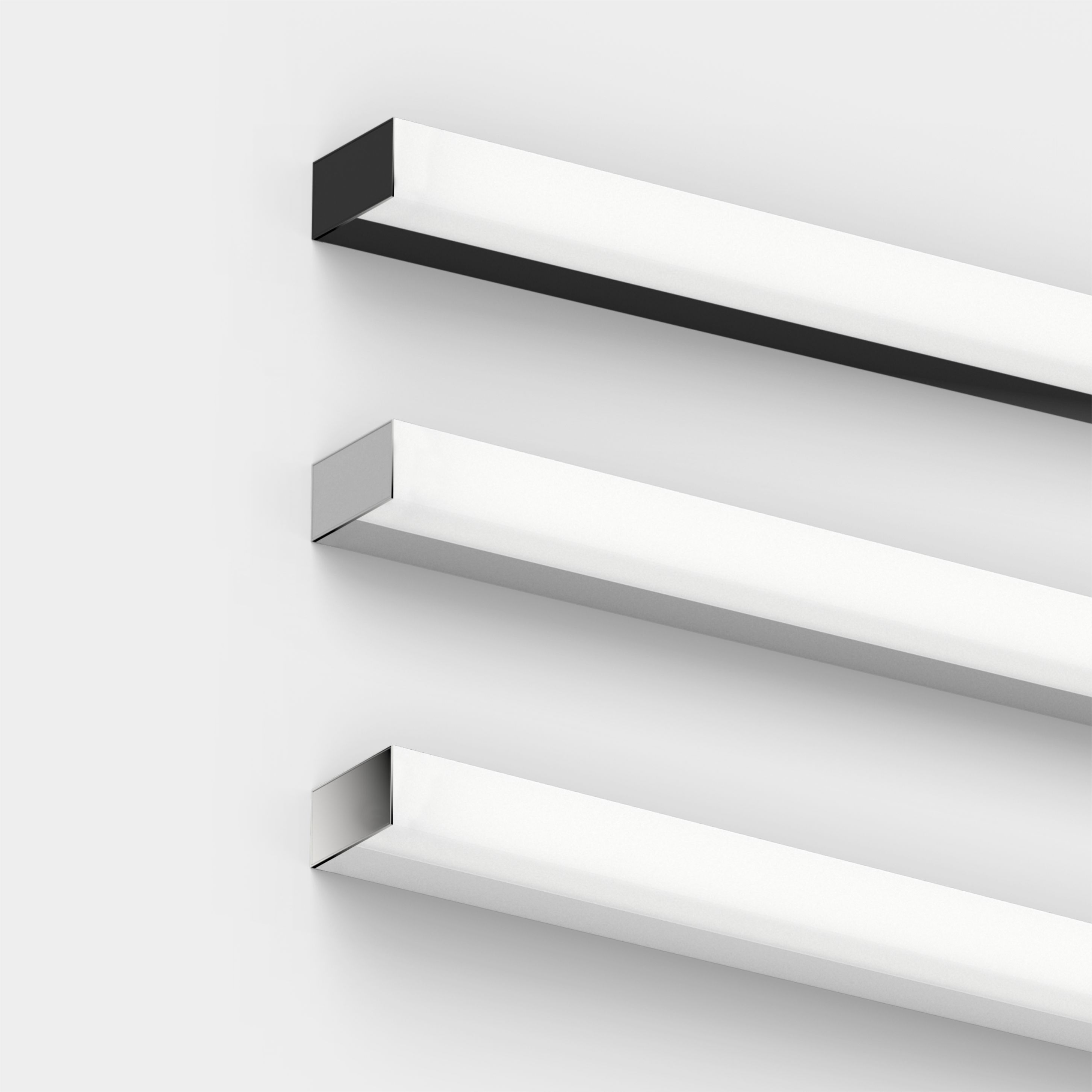 IP44 Contemporary Linear LED Bathroom Wall Mirror Light 6998