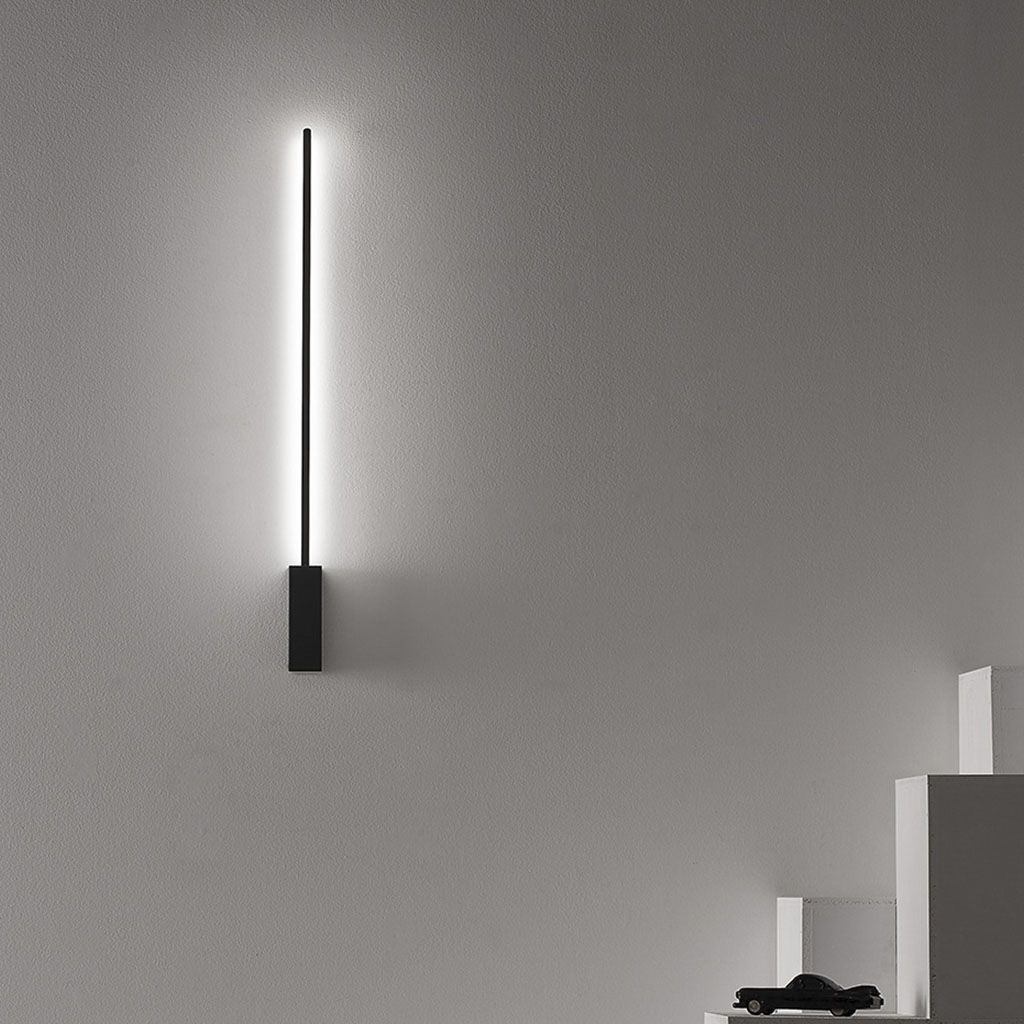 Elegant Liner Strip Wall Mounted Lamp Touch Dimming Wall Light for Indoor Decoration 8618