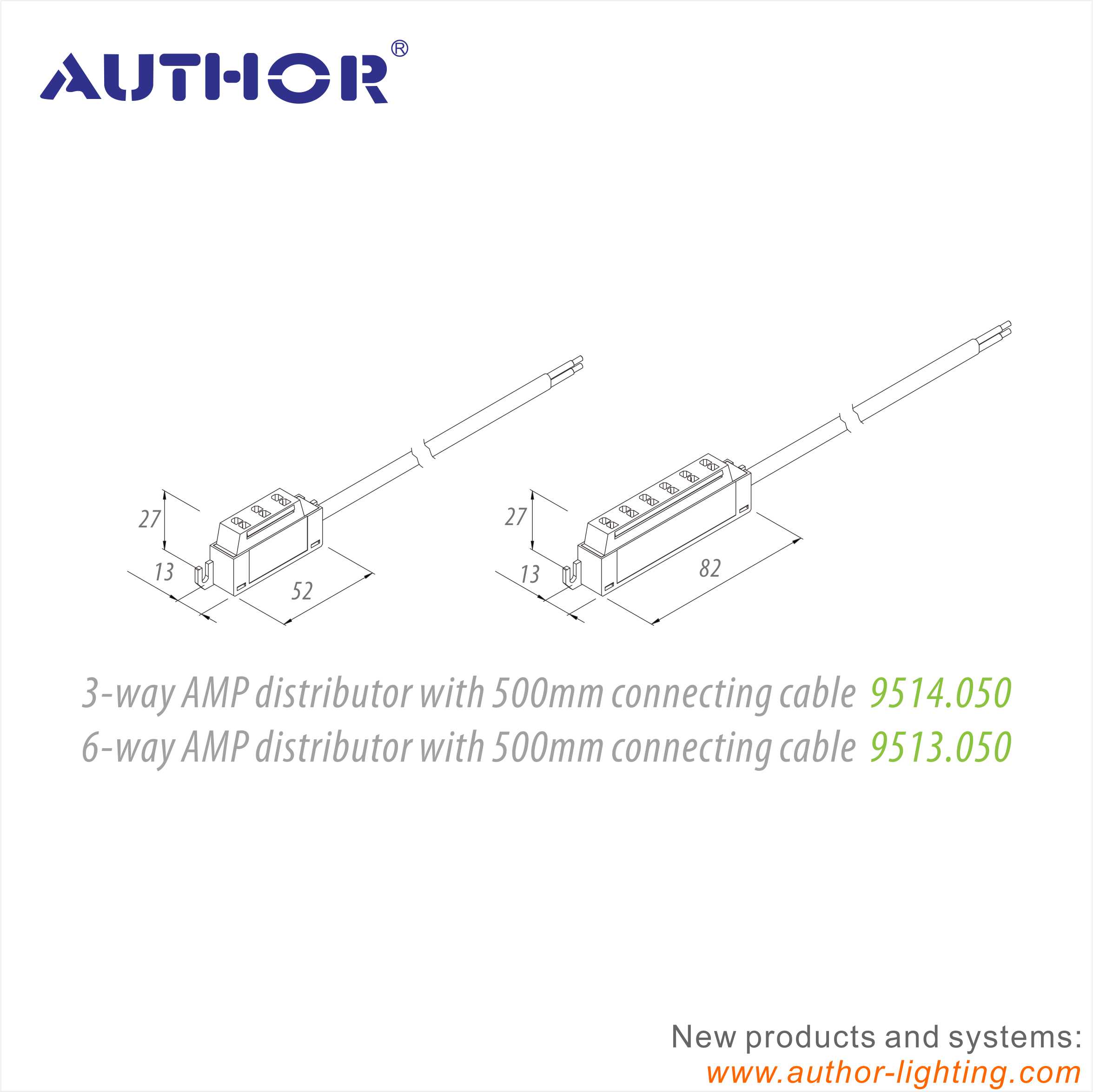 2 Pin Female to Male Plug Connection Cable Especially For Halogen Lamps 9512
