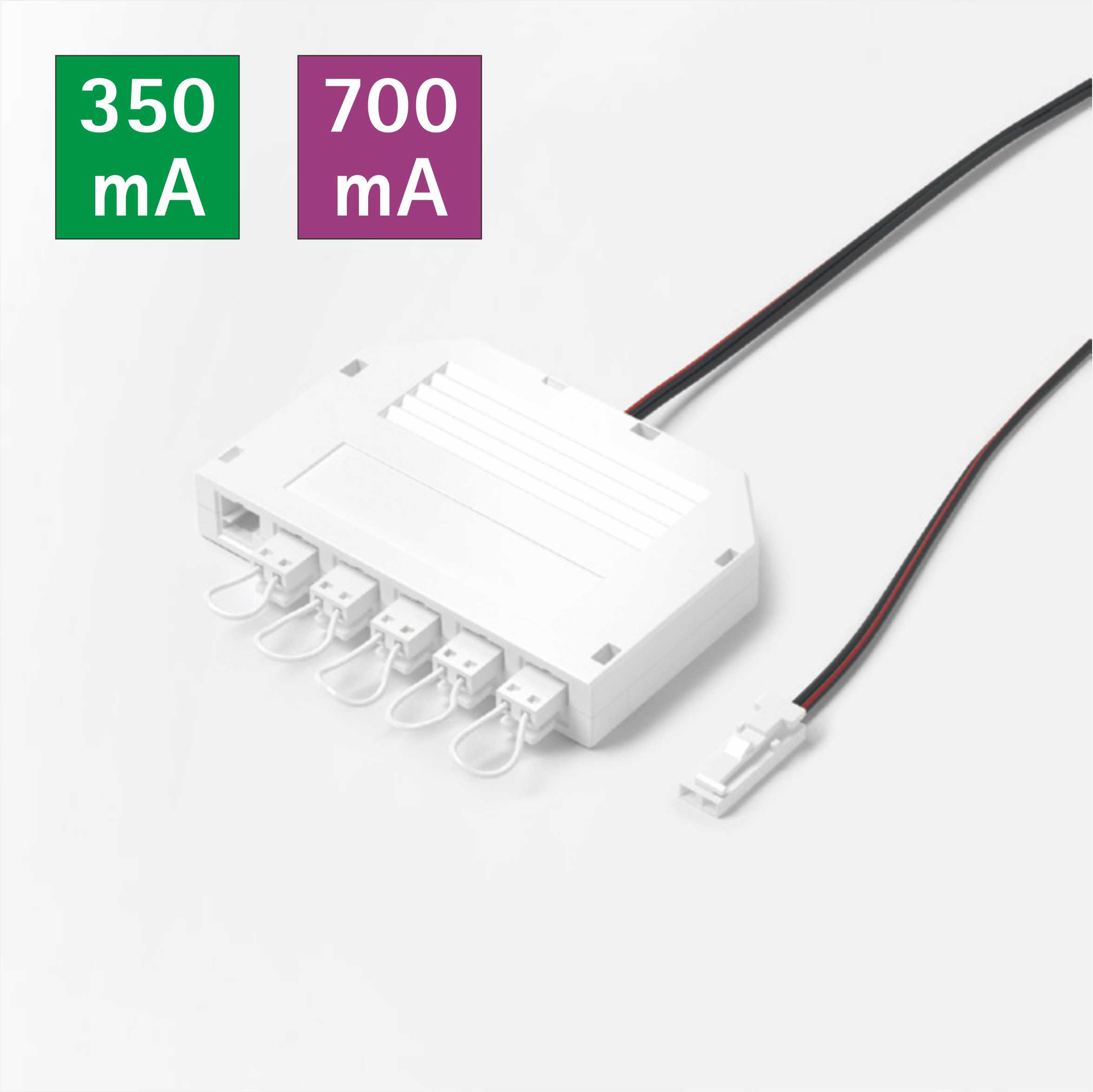 350mA/700mA LED Mini 6-Way Distributor for Constant Current Lightings 9518.061