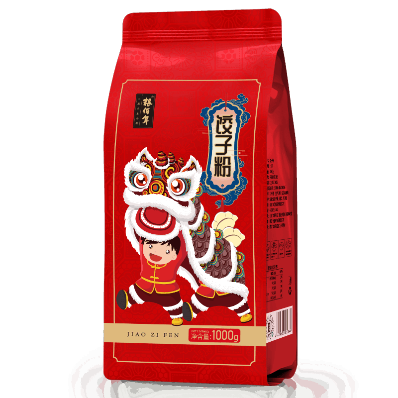 粮佰年饺子面粉1000g
