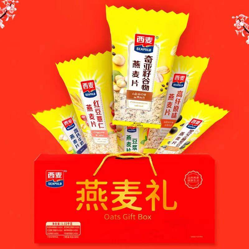 西麦燕麦礼礼盒1020g