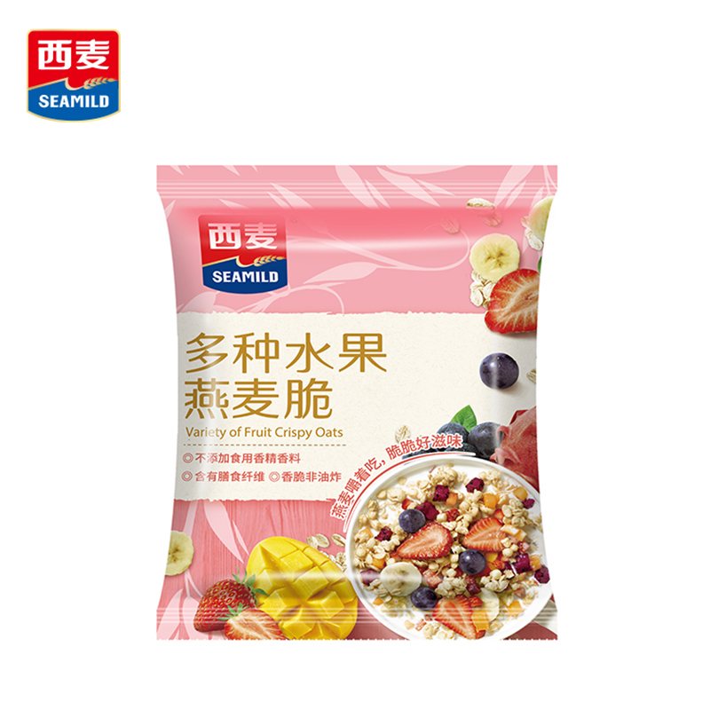 西麦每日燕麦-多种水果燕麦脆630g