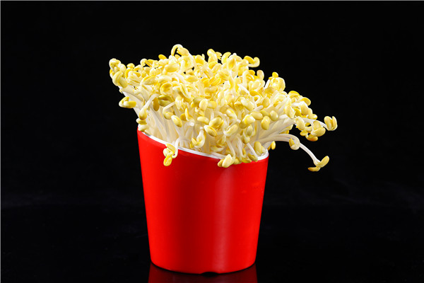 綠色黃豆芽