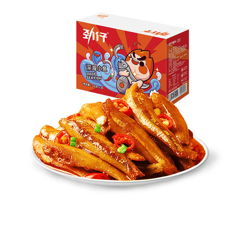 劲仔小鱼仔海味小零食A