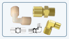 扩口式塑管接头