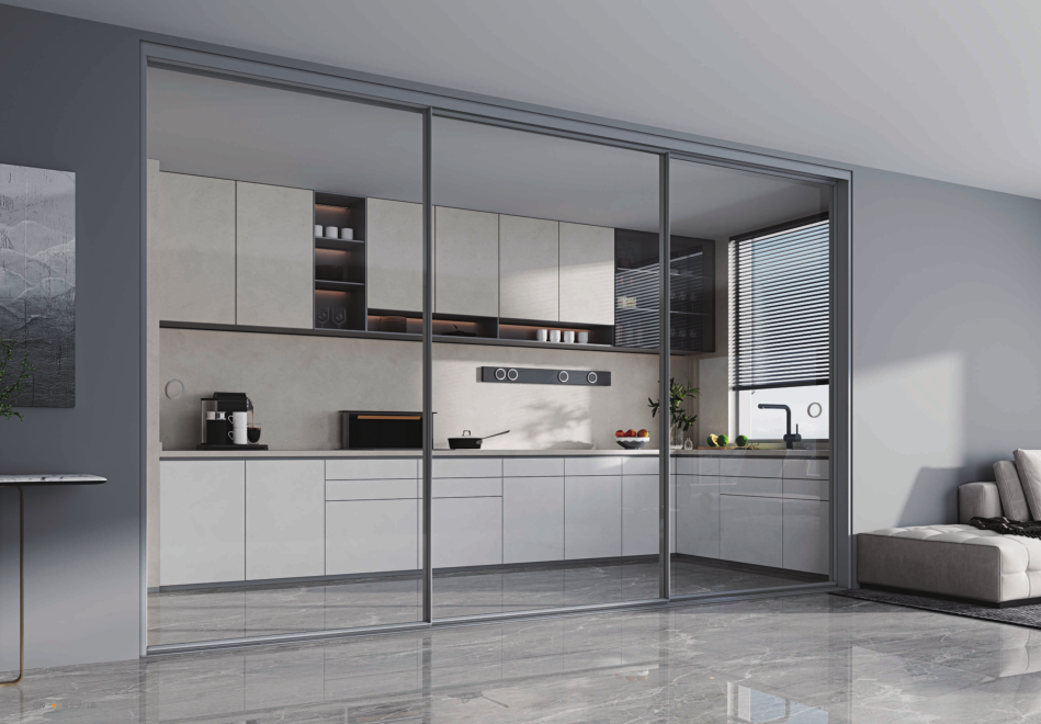 4018/16/10 super slim interior sliding door