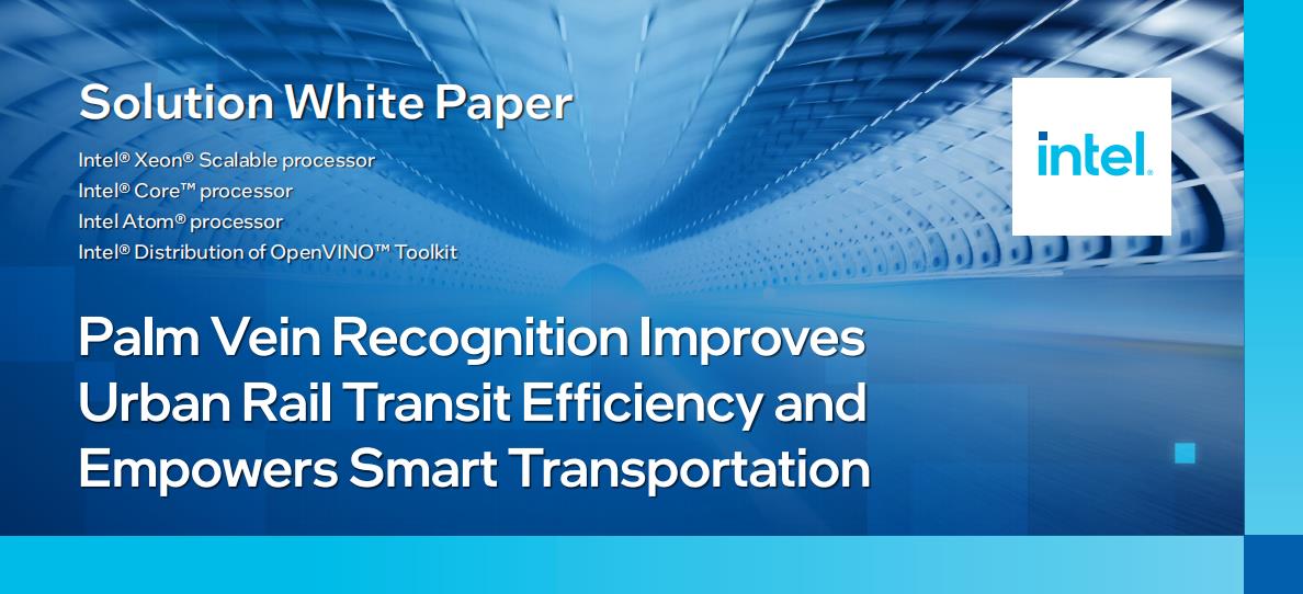 Palm Vein Recognition Improves  Urban Rail Transit Efficiency and  Empowers Smart Transportation