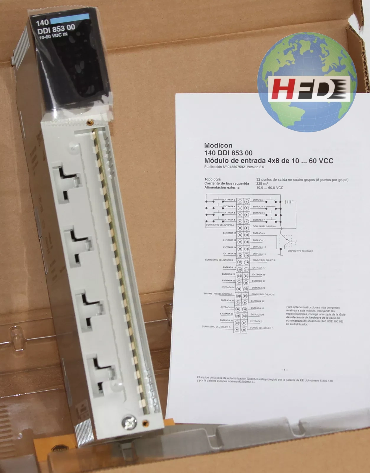 SCHNEIDER 140DDI85300 离散量输入模块