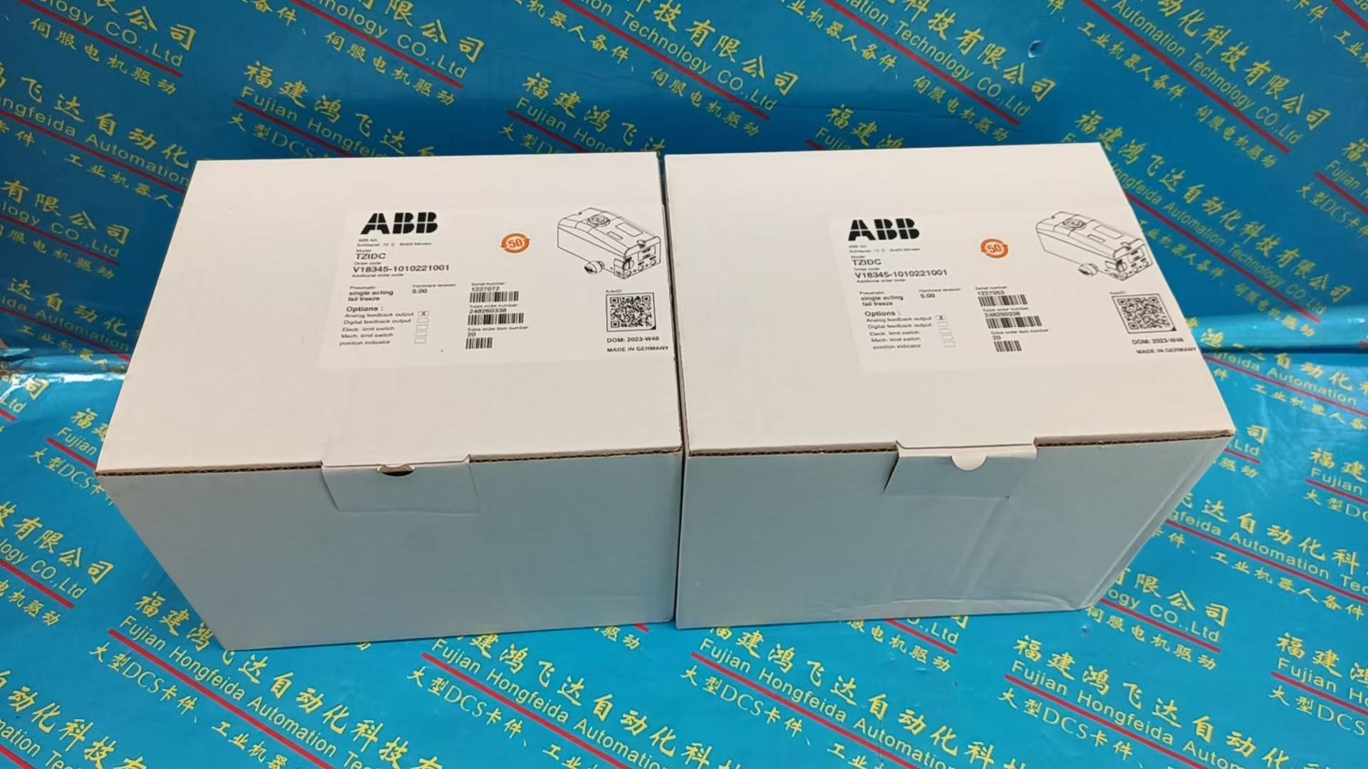 ABB V18345-1010221001阀门定位器