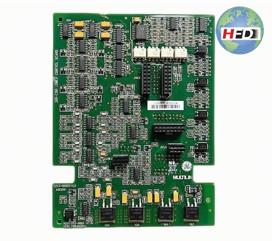 GE 369-C101 Multilin下部控制板