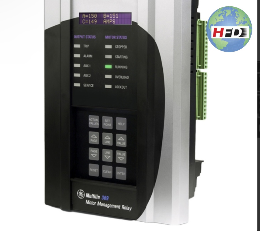 GE 369-LO-R-M-0-E-0-E Multilin369电机管理继电器