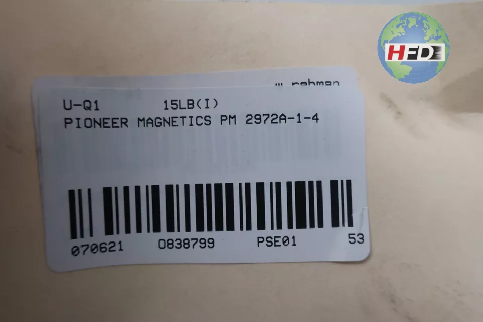 PIONEER MAGNETICS PM2972A-1-4