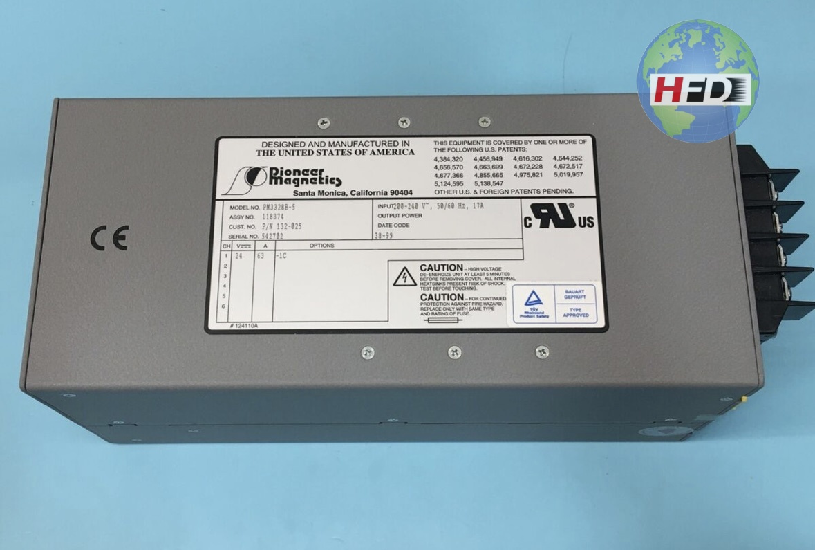 PIONEER MAGNETICS PM3328B-5 电源, 118362, 132-56087, 158525