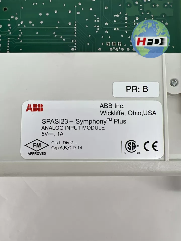 ABB 贝利 SPASI23 模拟输入模件