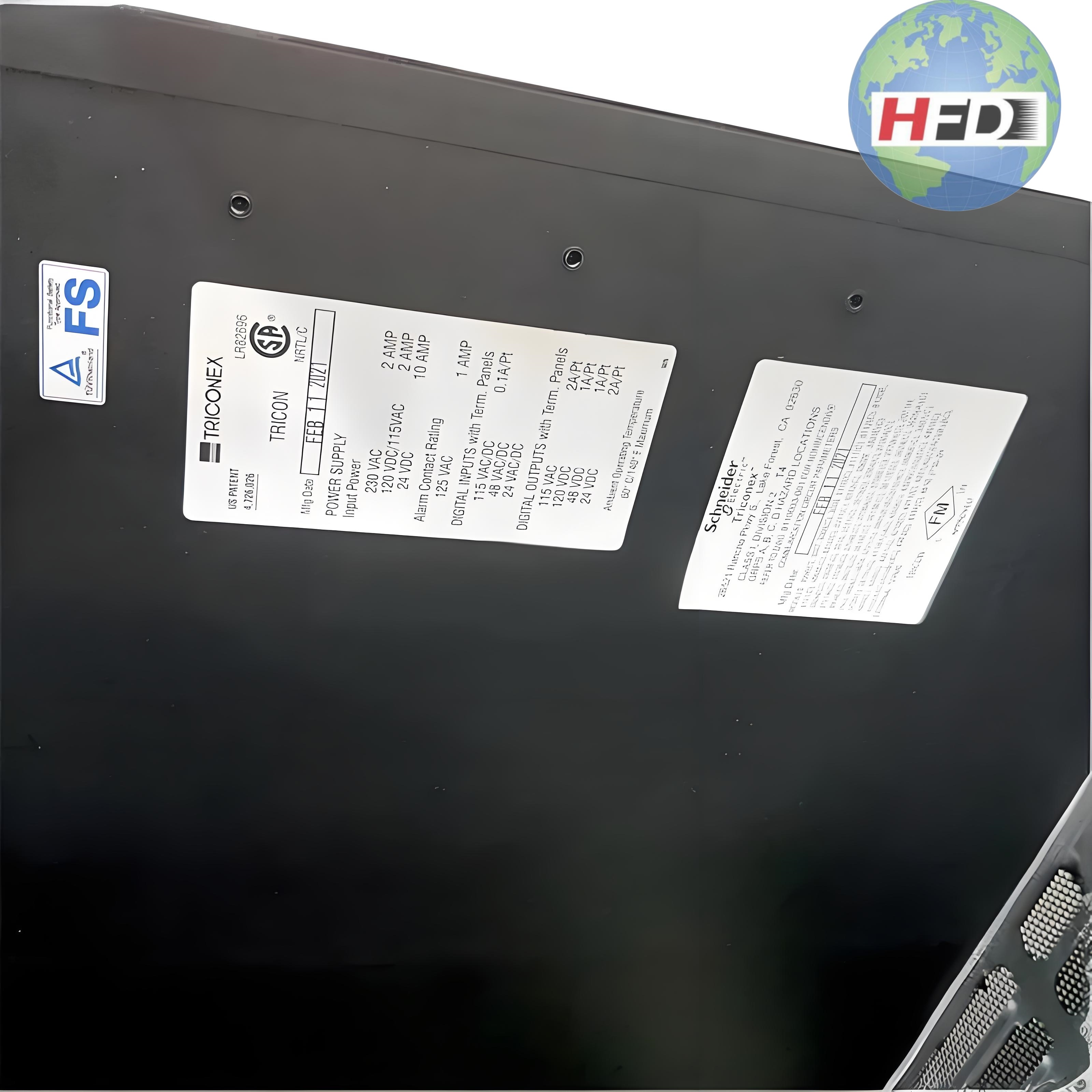 TRICONEX 8120E主机架框架模块